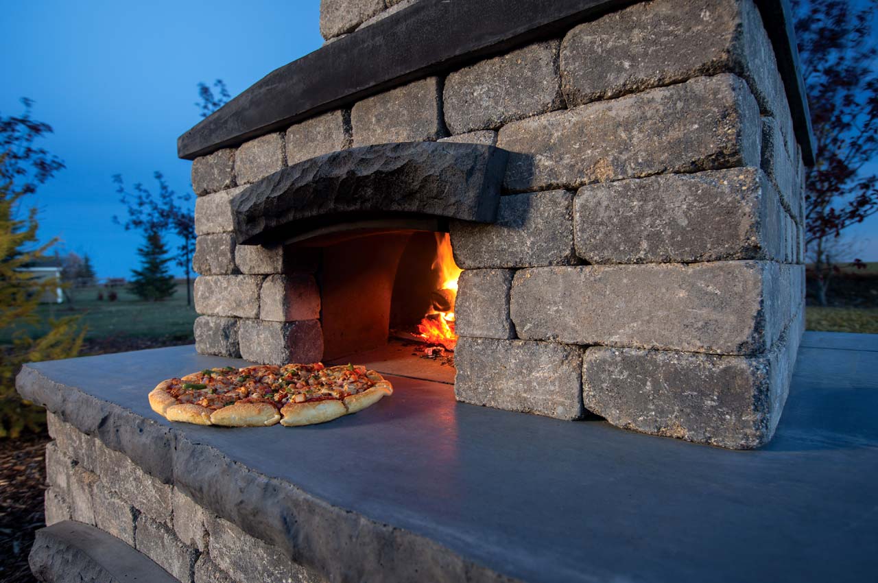 Quarry Stone Pizza Oven Taking, Outdoor Oven Kits Canada